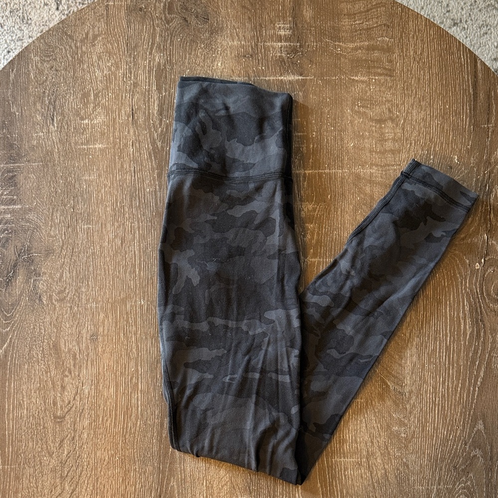 Lululemon Align Camo Leggings, Size 4